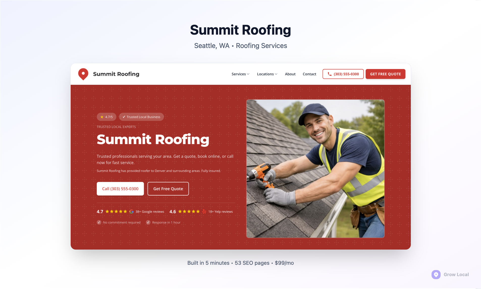 DM. Digital - Switching from Squarespace to Grow Local