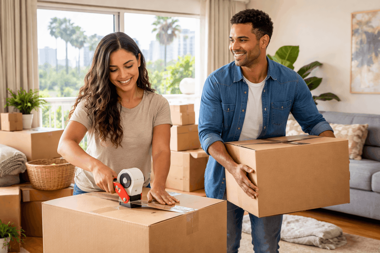 Popeye Moving & Storage Co. - Protecting Walls, Floors, and Fixtures During the Move in Los Angeles