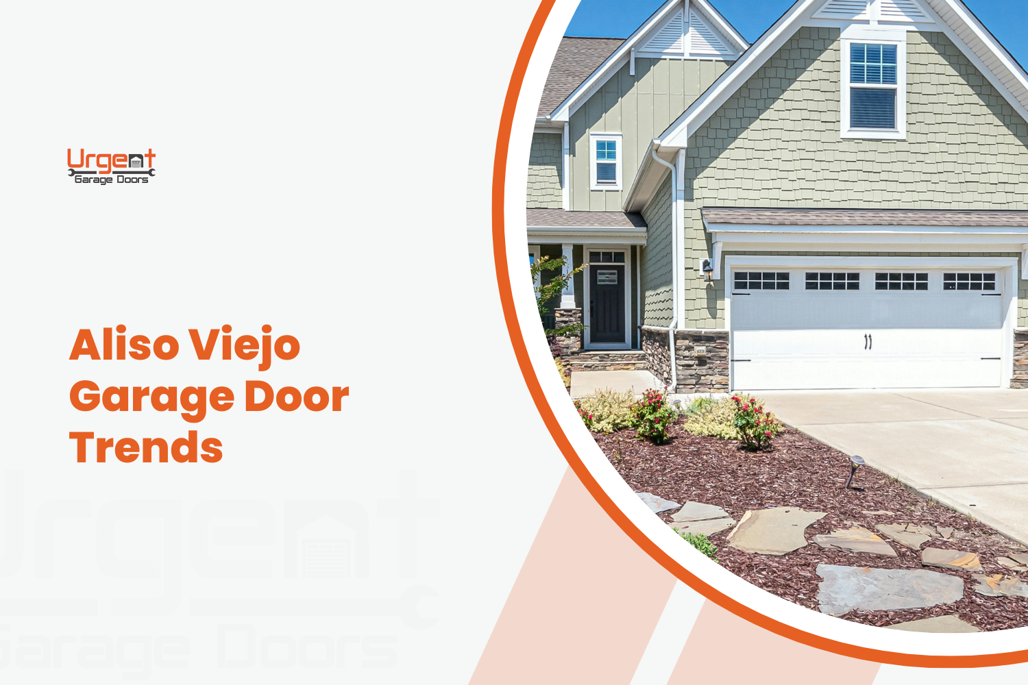 Aliso Viejo Garage Door Trends: What Homeowners Are Installing