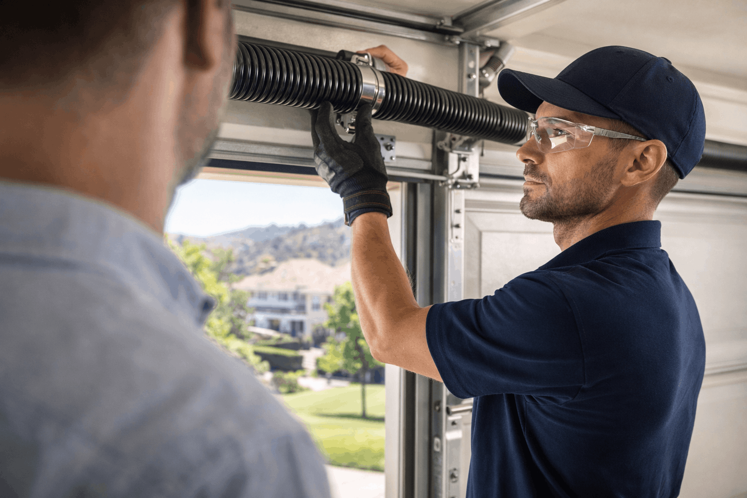 Urgent Garage Doors - Cost Analysis - Standard vs Heavy-Duty Springs in Irvine