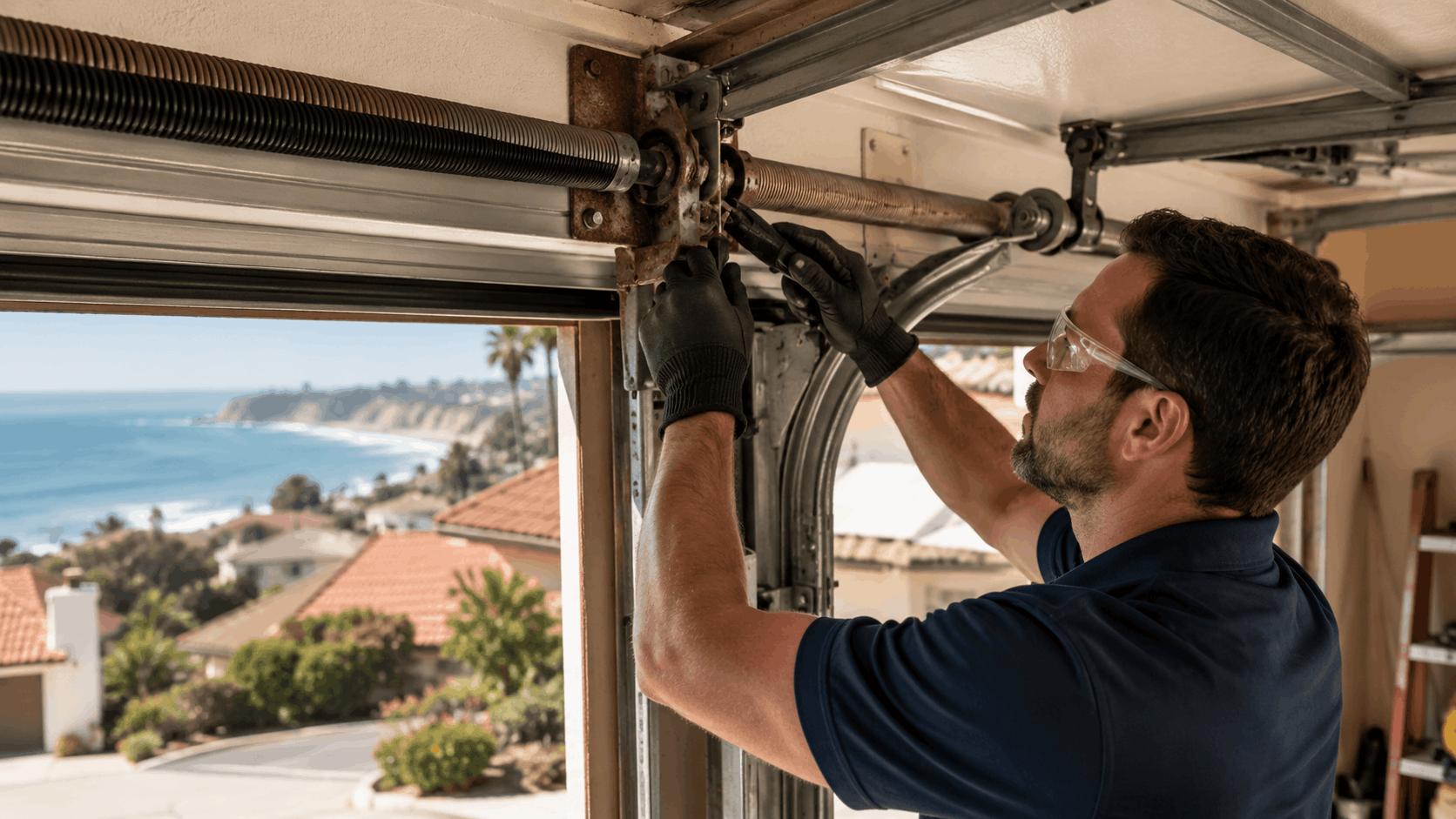 Urgent Garage Doors - Warning Signs Your Garage Door Hardware Is Losing the Battle With Salt Air in Irvine
